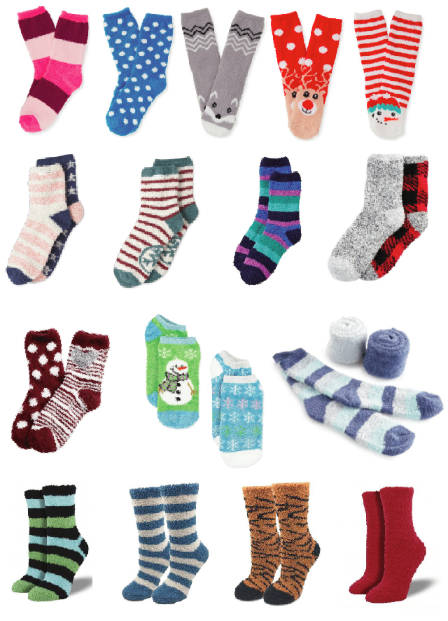 moren Warm Fuzzy Customized Socks 