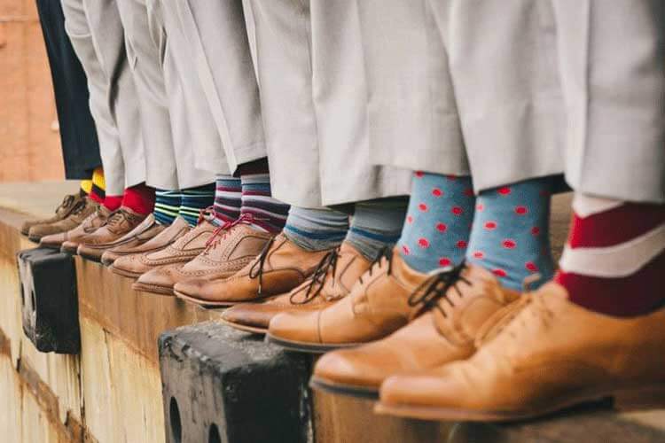 men Different types of socks