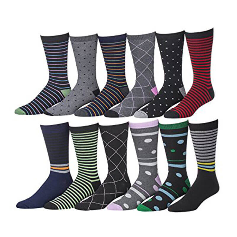 Cheap mens custom dress socks for wholesale Custom made fashion socks