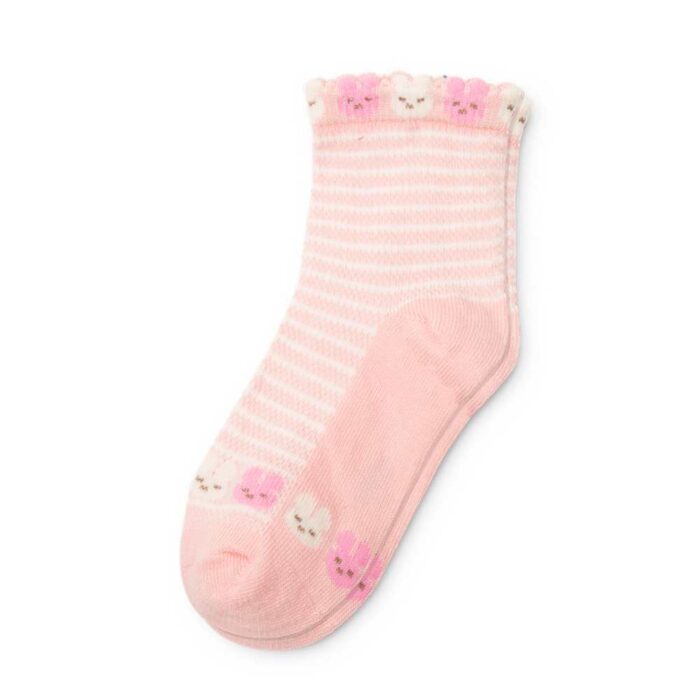 low price kids pink socks for wholesale