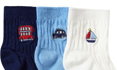 embroidery socks