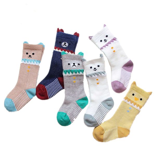 3d cartoon girl tube sock, Support custom & private label - Kaite socks