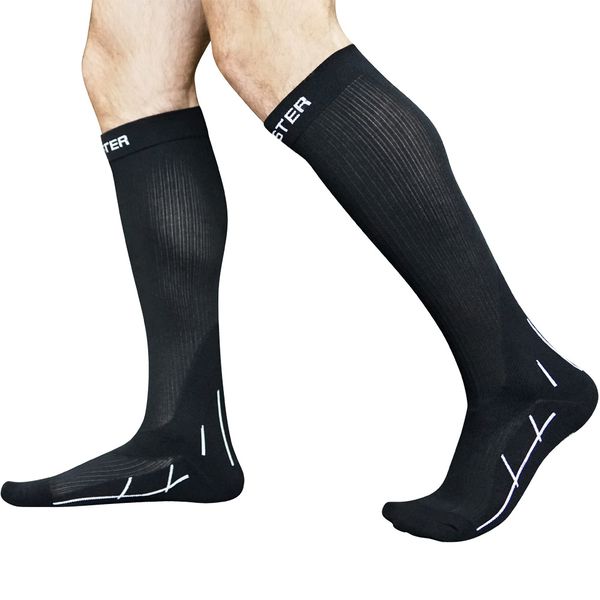 black compression socks, Support custom & private label - Kaite socks