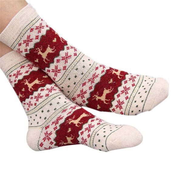 cute design women winter thermal socks, Support custom & private label - Image 4