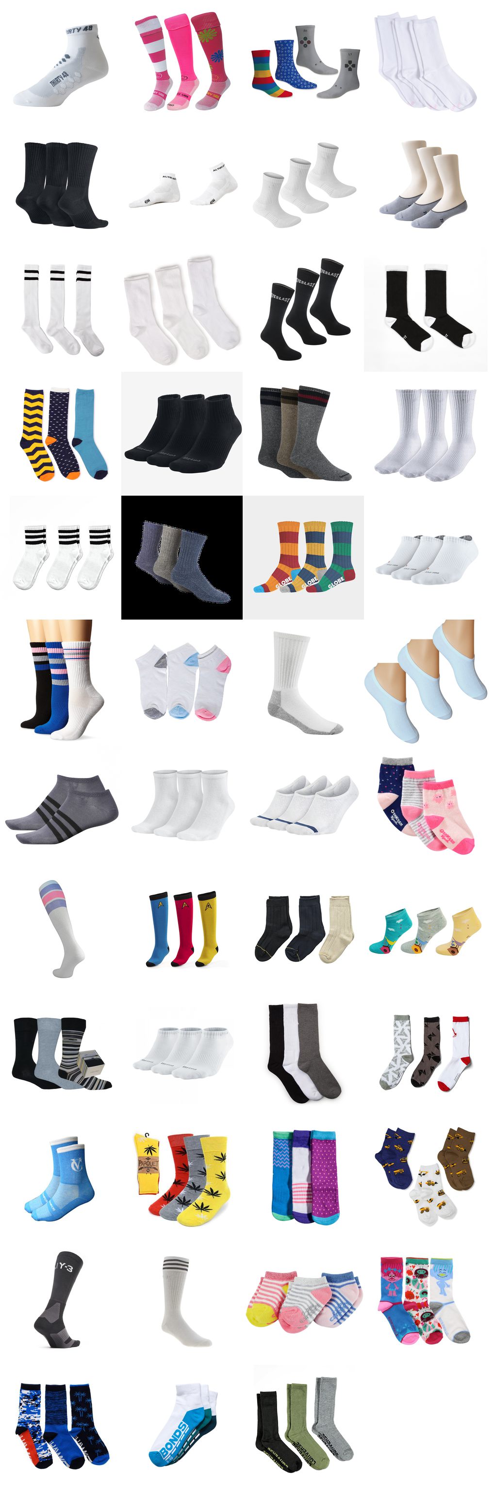 3 socks