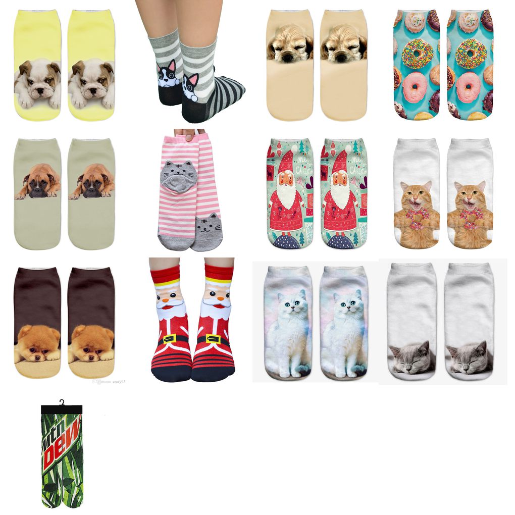 3d socks women