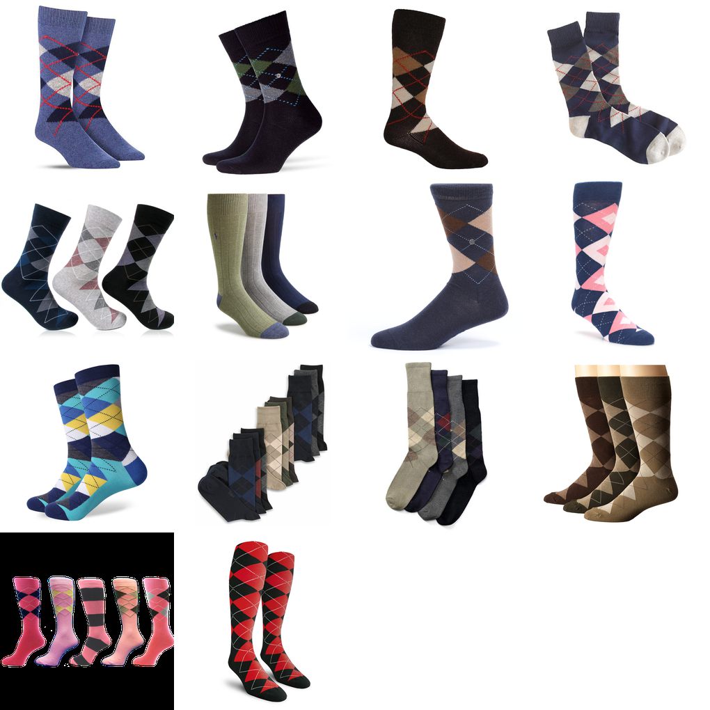 argyle socks for men