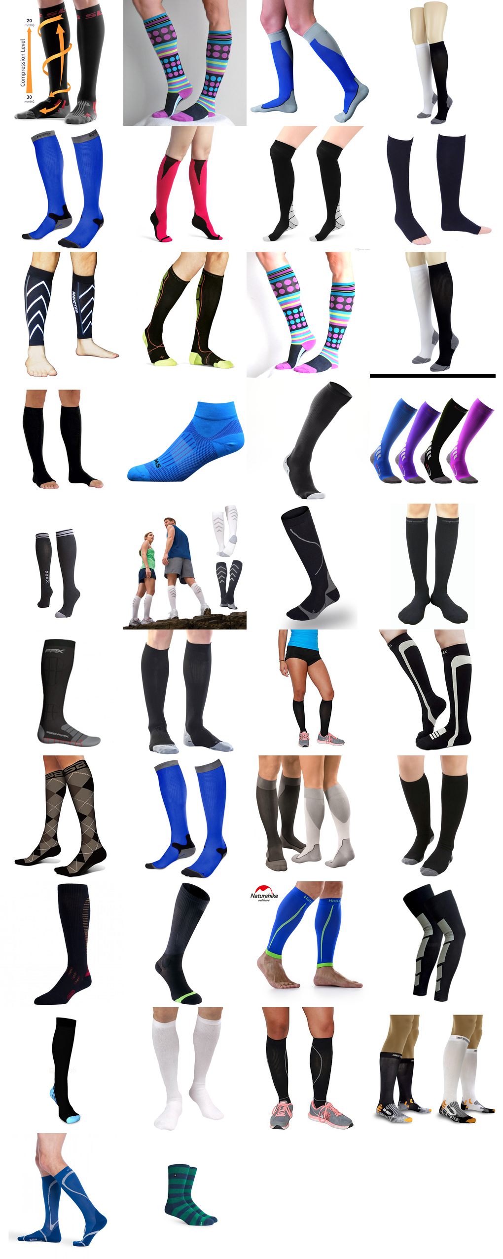 athletic compression socks