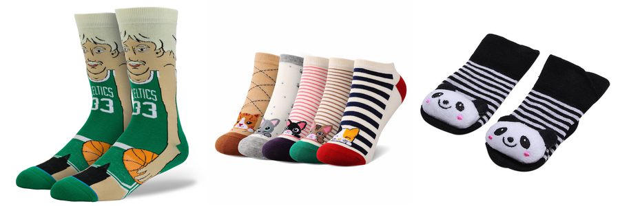 cartoon socks