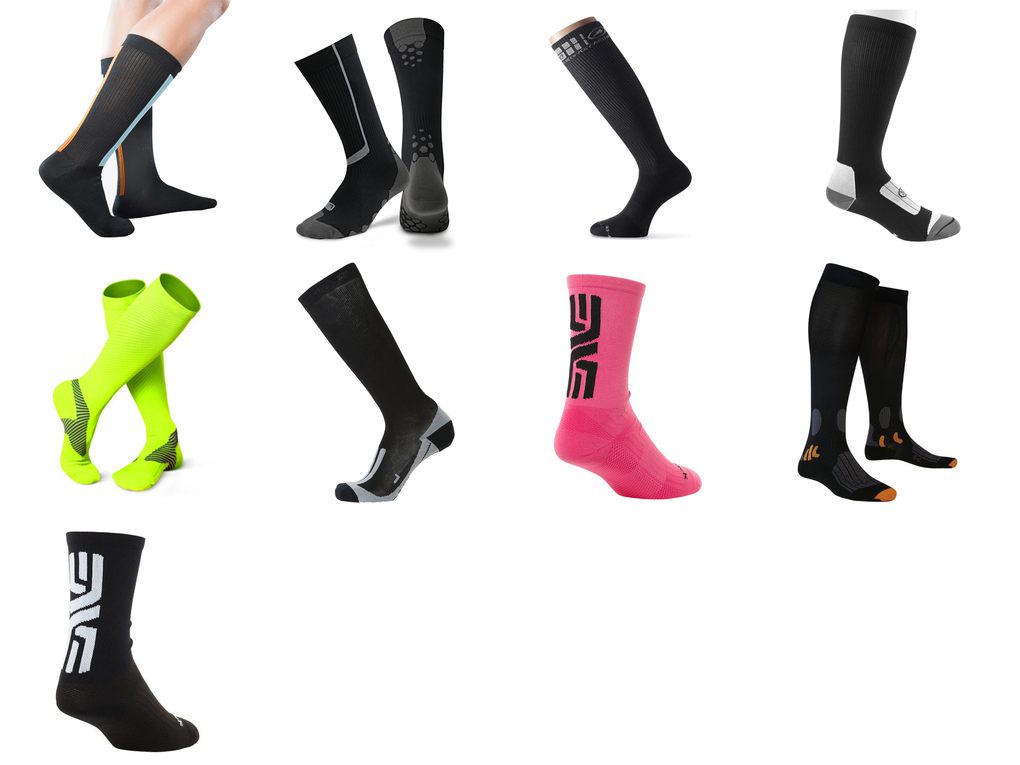 compression cycling socks