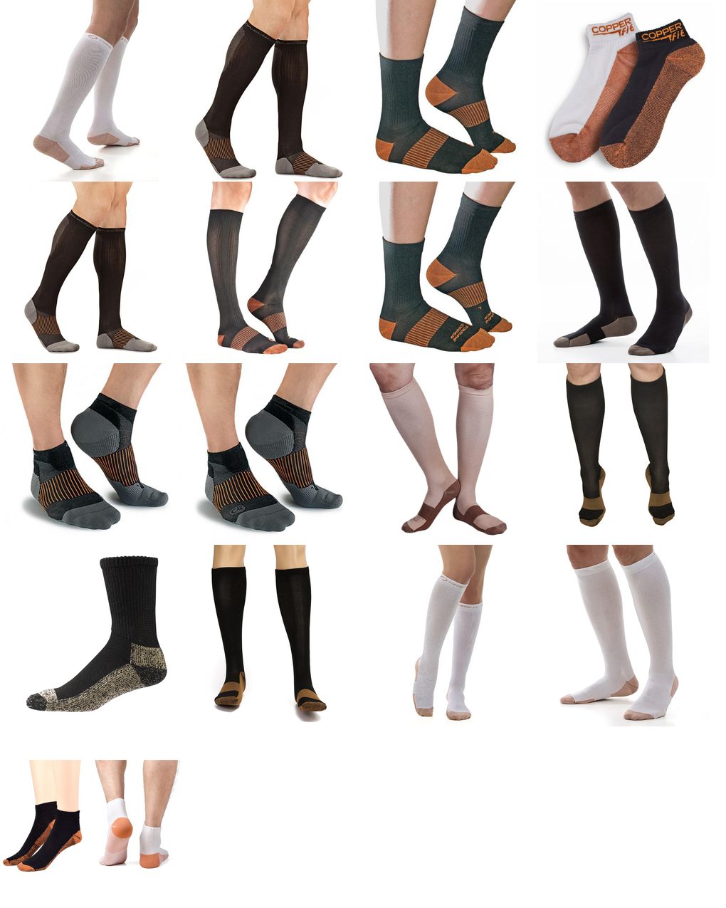 copper fit socks