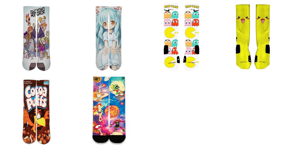 custom cartoon elite socks