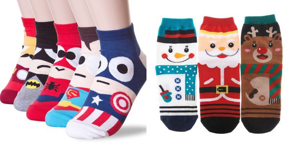 cute character socks