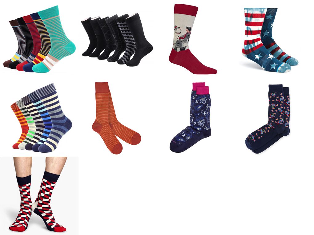 designer mens socks