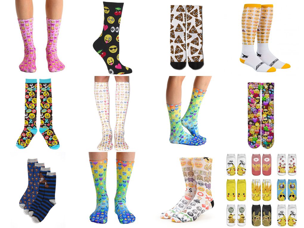 emoji socks