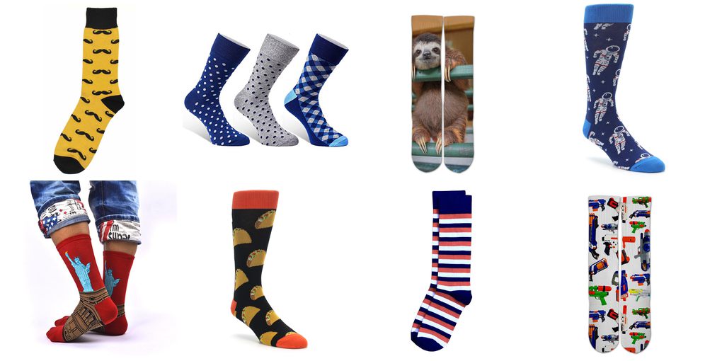 fun mens dress socks