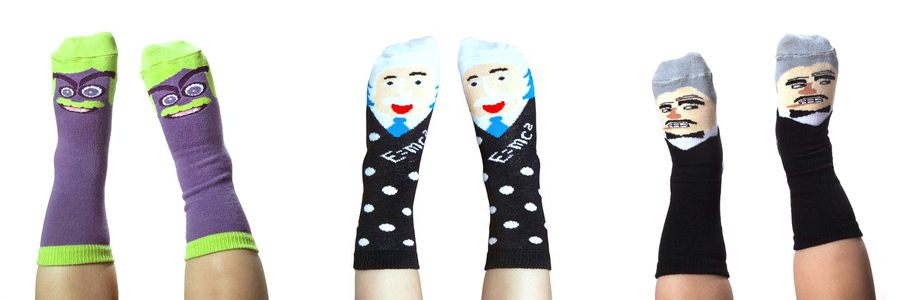 funny kids socks