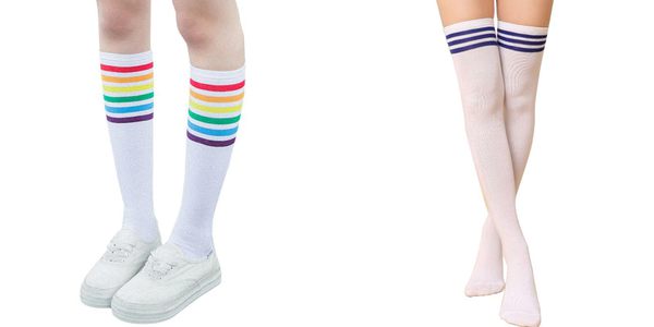 knee high socks over leggings