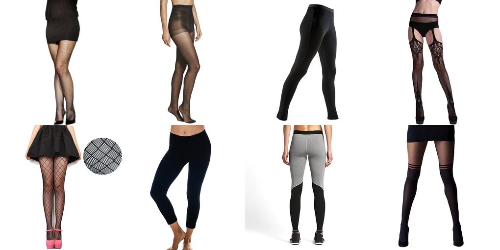 ladies black tights