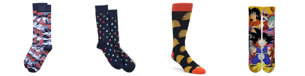 mens fun dress socks