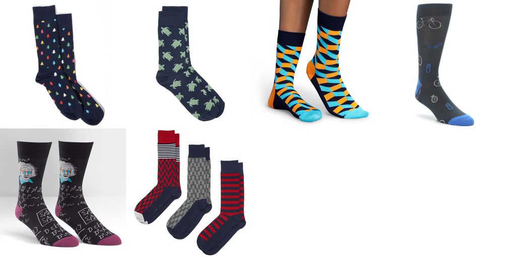 mens trendy socks