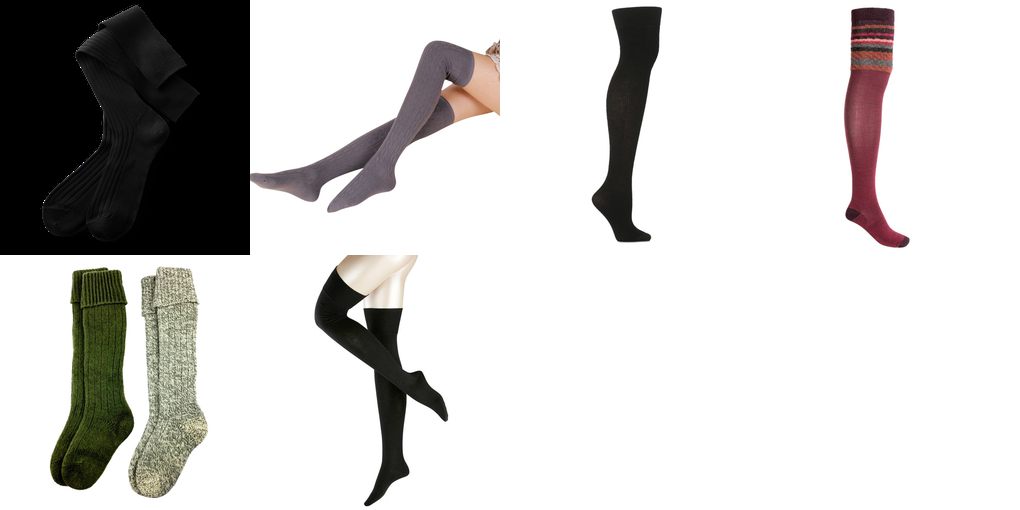 over knee wool socks