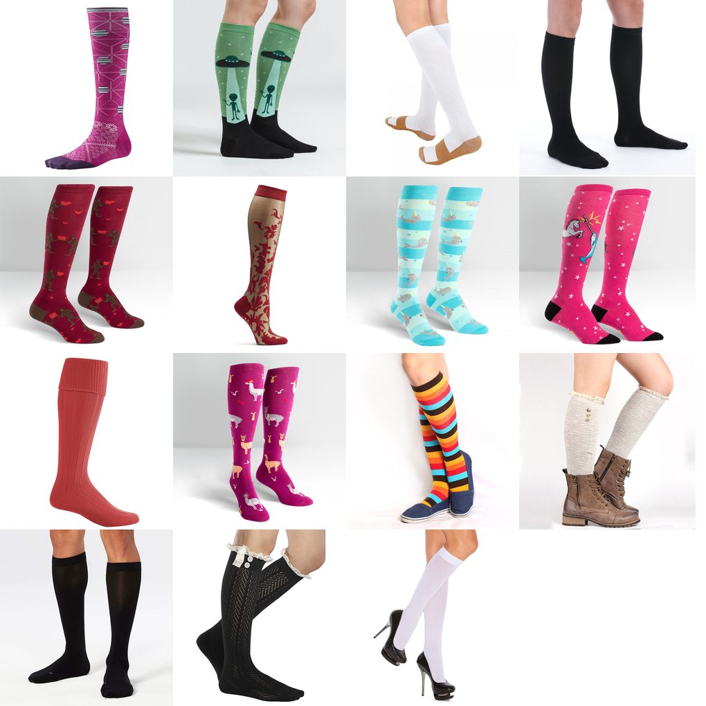 socks knee high