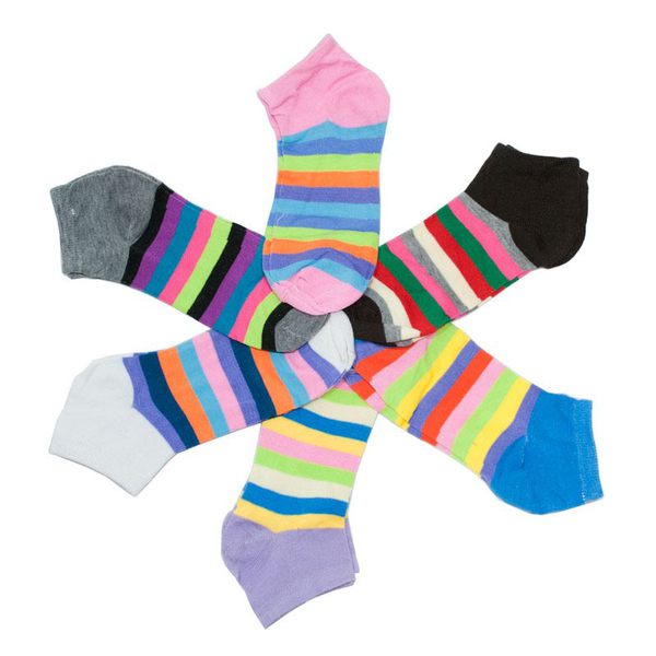 wholesale neon ankle socks