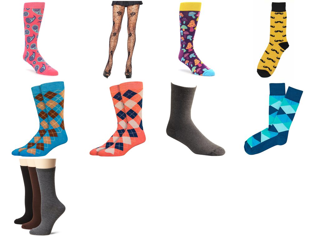 wild dress socks