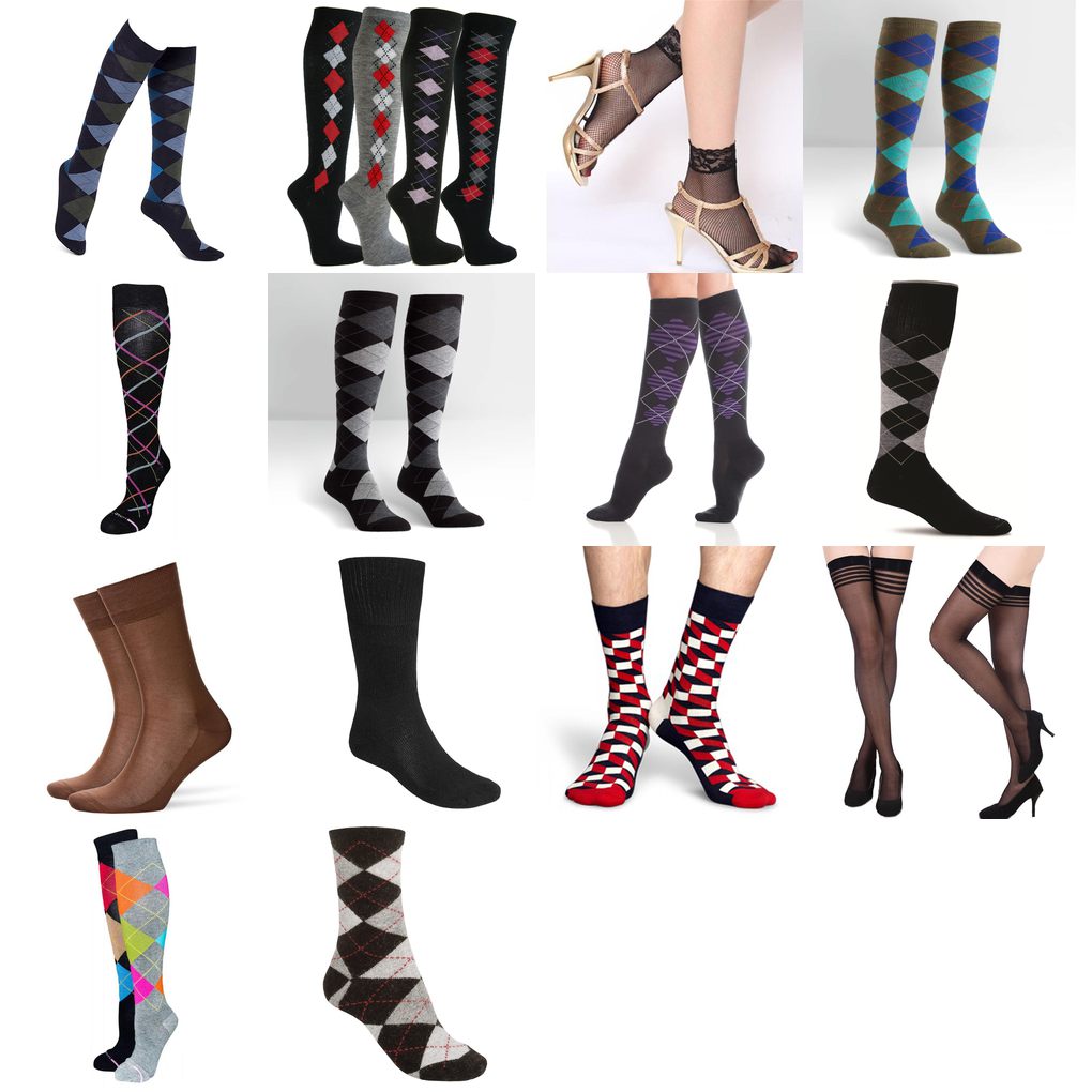 women's argyle socks