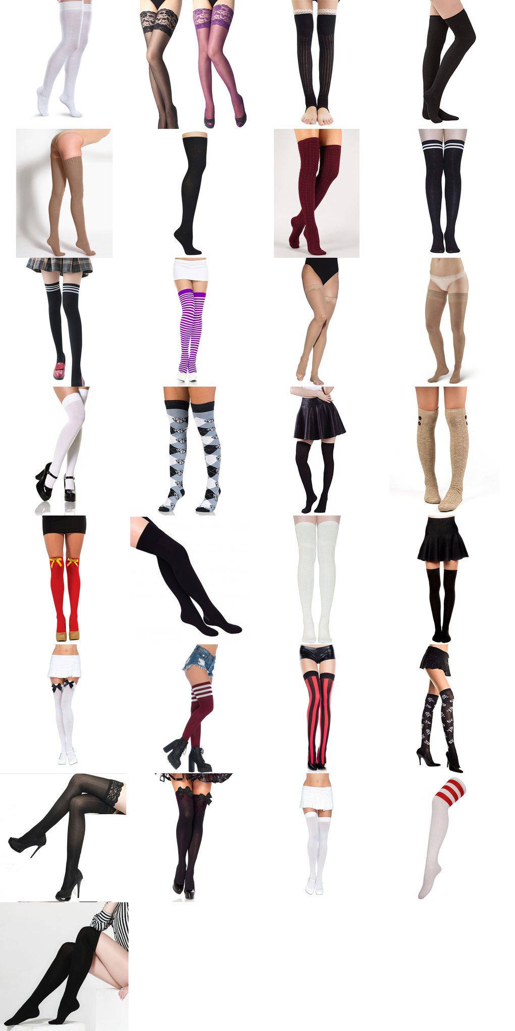 womens thigh high socks