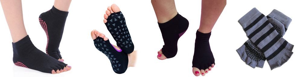 yoga socks toeless