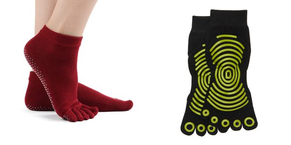 yoga socks with grips