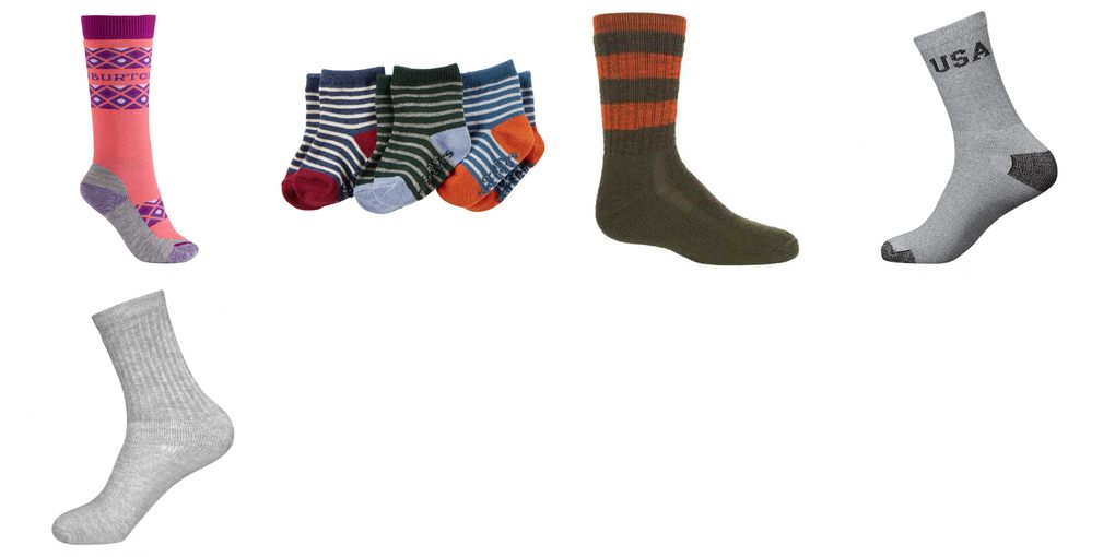 youth wool socks